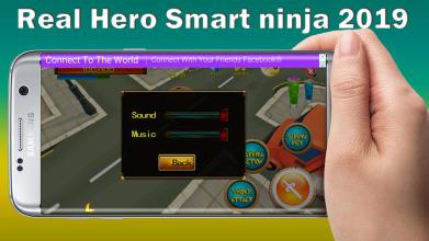 Real Hero Smart Ninja Sword Fights 2019截图1
