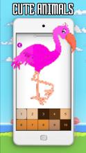 Animal Pixel Art Coloring Book - Color by Number截图4