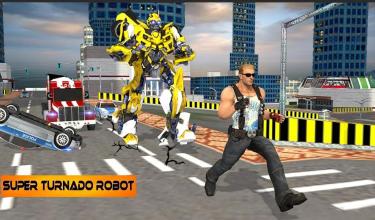 Giant Tornado Robot:Futuristic Robot Superhero War截图2