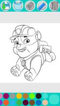 Patrol Coloring Pages Game截图1