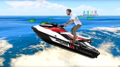 Ultimate Flying Jet Ski Stunts Racing Games截图4