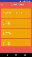 Puzzles Of Maths 2019 - Logical & Number Puzzle截图4