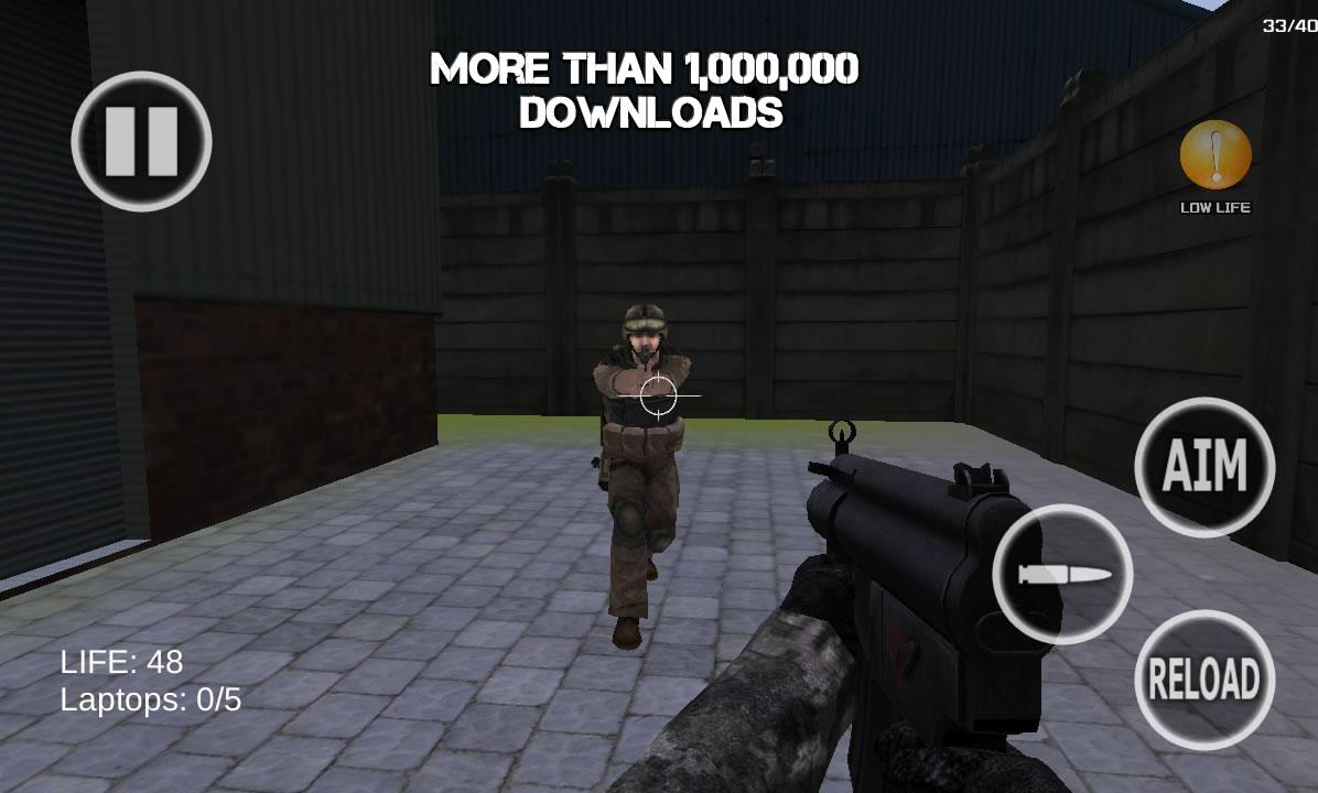 战争模拟器 - 射击游戏3D截图1