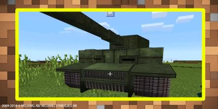 World War Tank mod for MCPE截图4