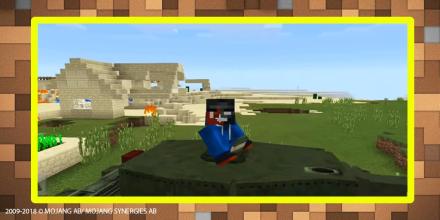 World War Tank mod for MCPE截图1