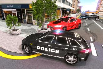 Police Gangster Car Chase : Extreme Driving Race截图2