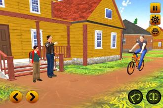 BMX Bicycle Taxi Driver 2019: Cab Sim截图5