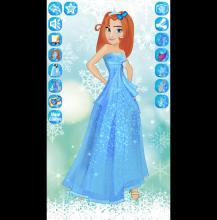 Ice Princess Snow Dress Up截图2