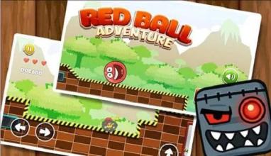 Red Hero Jungle - Bounce Ball Adventure截图2