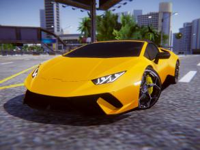 Lamborghini Car Racing Simulator City截图1