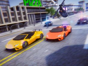 Lamborghini Car Racing Simulator City截图4