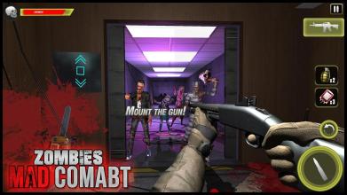 Zombies Mad Combat :FPS Shooter Survival Game截图3