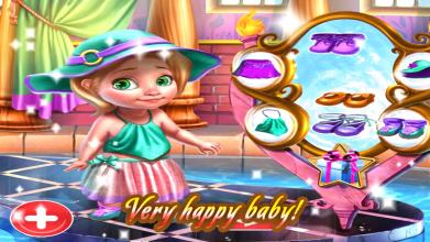 Baby Bath Care - Baby Caring Bath And Dress Up截图1