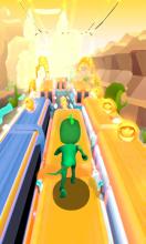 Subway Catboy Runner Pj Heroes Adventures截图2