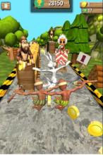 subway free bunny banana jungle run adventure截图1