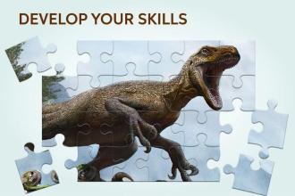 Dinosaur Jigsaw Puzzles - T-Rex and Dinosaurs截图2