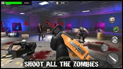 Undead zombies warfare : Free shooter 3d截图4