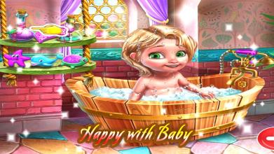 Baby Bath Care - Baby Caring Bath And Dress Up截图5