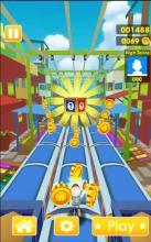 New Subway Surf Bus Rush 3D截图1