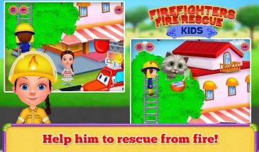 Firefighters Fire Rescue Kids - Fun Games for Kids截图3