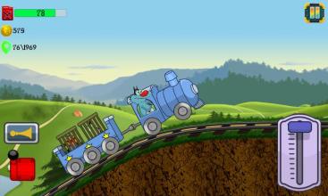 Oggy Train Adventure For Kids截图2