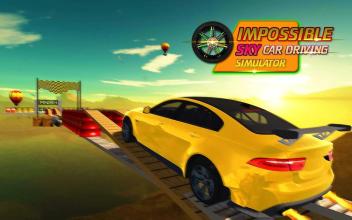 Impossible Sky Car Driving Simulator截图2