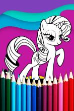 My little Coloring Pony pages截图1