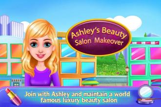 Ashley's Beauty Salon Spa Makeover - Girl Games截图2