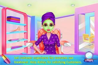 Ashley's Beauty Salon Spa Makeover - Girl Games截图1