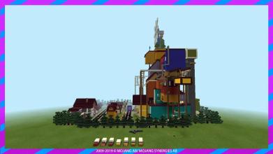 New map for MCPE Mega neighbor Alfa 3截图4