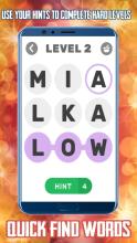 Quick Find Words - Arrange Letters to Form Words截图1