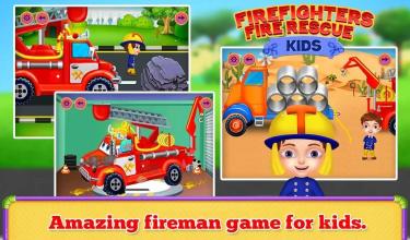 Firefighters Fire Rescue Kids - Fun Games for Kids截图2