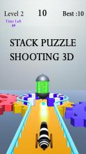 Stack Puzzle Block Shooter 3D截图5