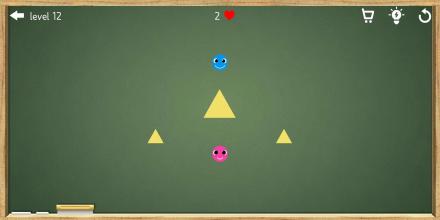 LoveLine Balls - Lovely Brain Puzzle game截图1