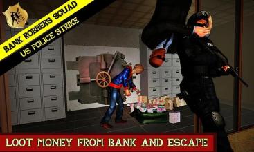 Bank Robbers Strike : US Police Squad截图2