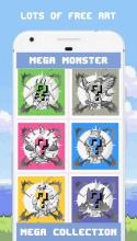 Mega Monster - Color By Number截图2