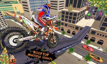 Bike Stunt: Extreme Roof Drive截图2