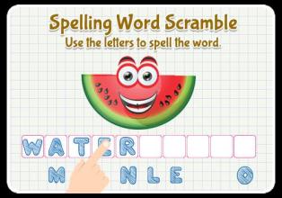 Vegetable & Fruit Vocabulary Game for kids截图2