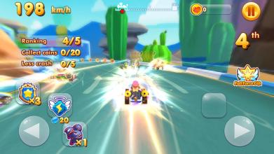 Super poke go kart: Racing Odyssey截图1