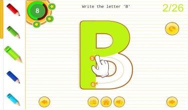 ABC Kids Tracing Alphabet Phonics Games截图2