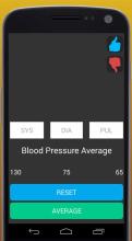 Blood Pressure Average截图1