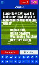 Football*Superbowl Quiz, Trivia截图4