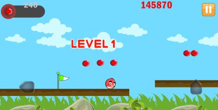 New Red Ball 5 - Red ball bird jump截图3