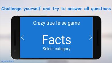 Crazy true false game截图1