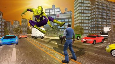 SuperHero Spider boy vs city gangsters crime截图1