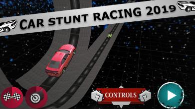 Impossible Car Stunt  Car Drive Race截图2