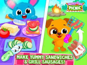 Cute & Tiny Picnic - Fun Family BBQ & Tea Party截图2