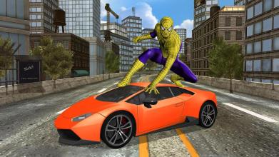 SuperHero Spider boy vs city gangsters crime截图3