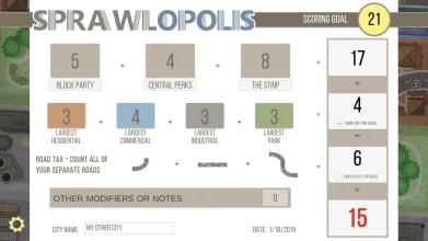 Sprawlopolis Score Tracker截图4