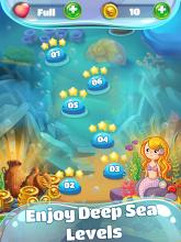 Mermaid Pearl - Match 3截图1